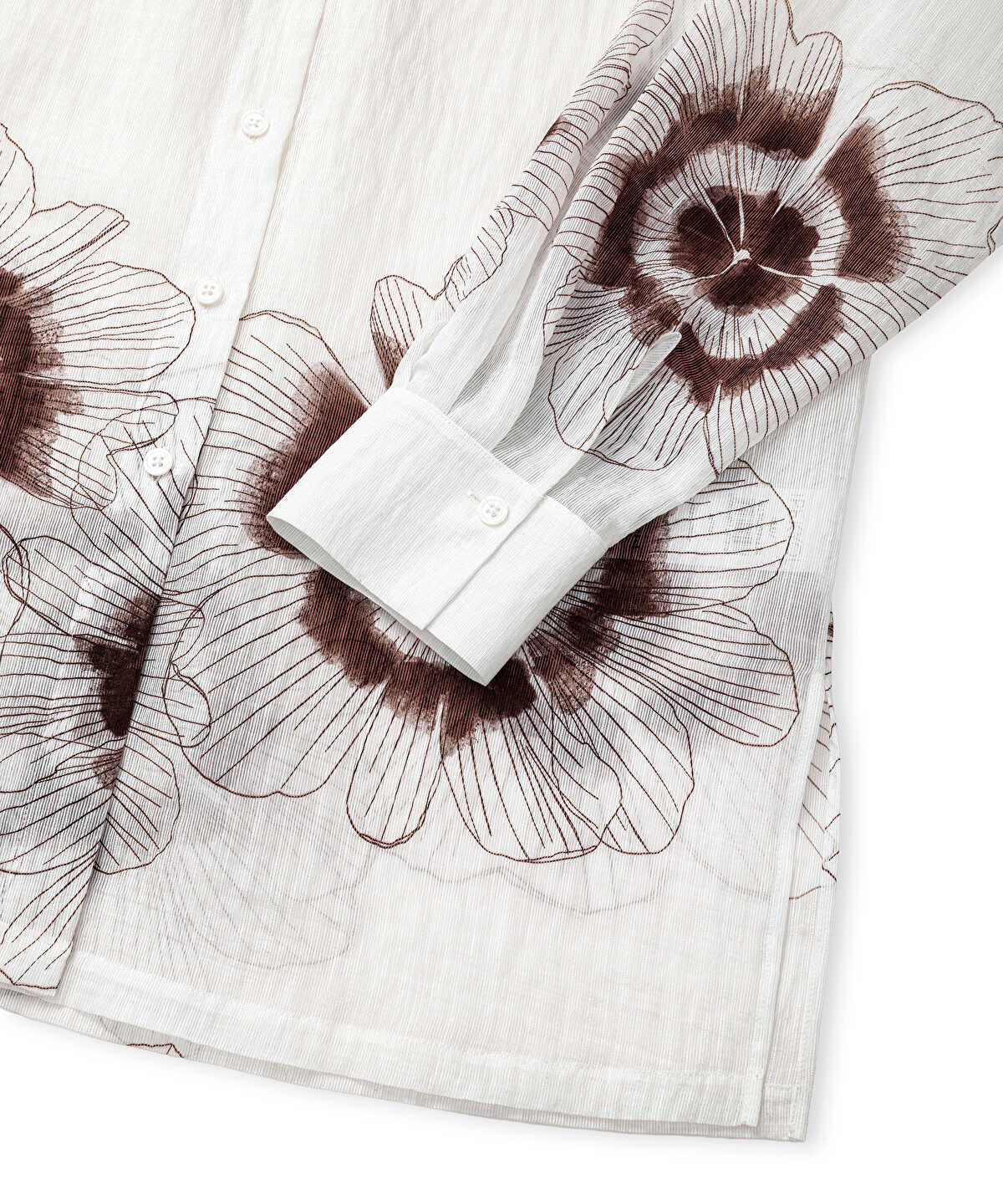 Textured Printed Shirt