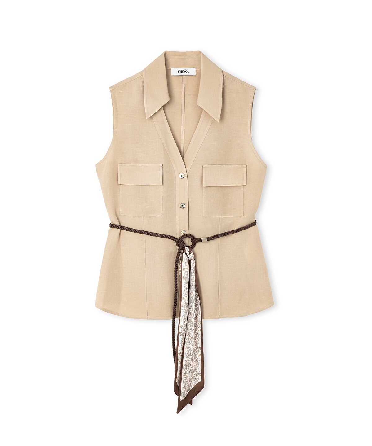Belted Shirt