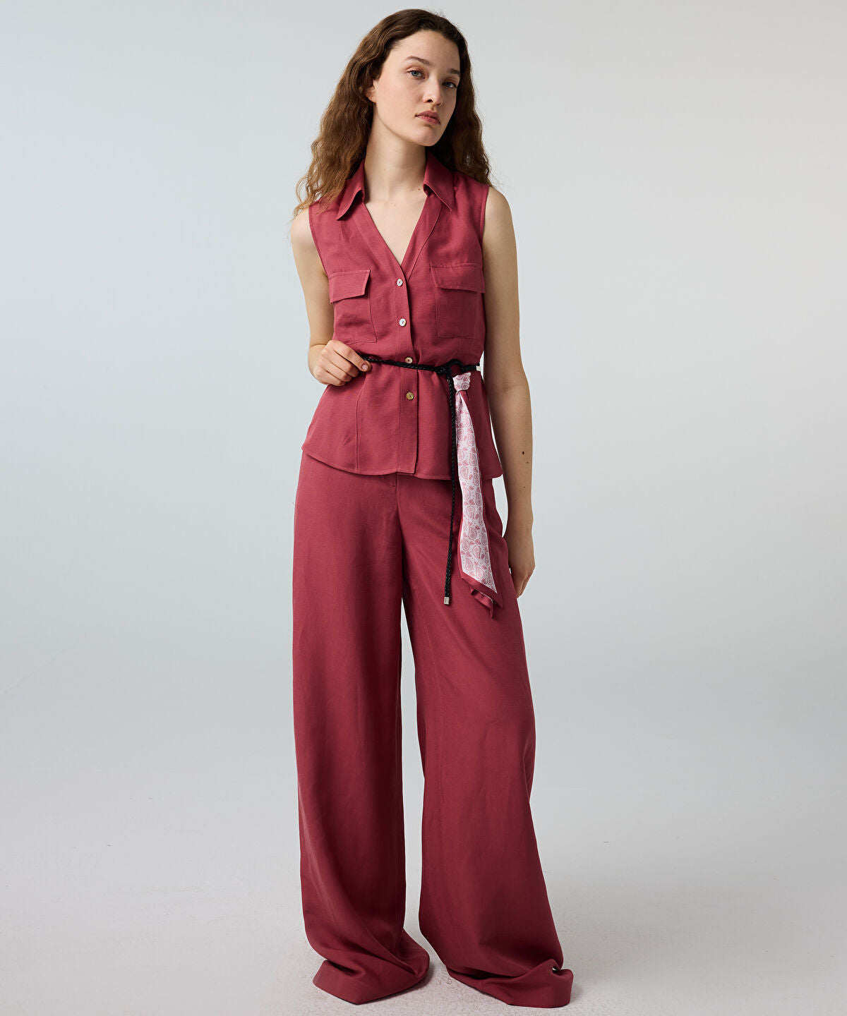 Belted Shirt