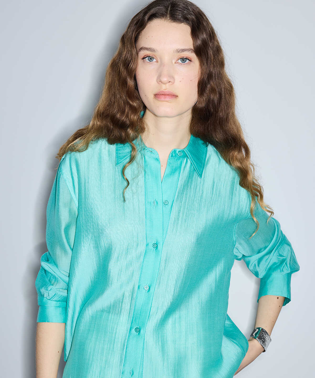 Layered Relaxed-Fit Shirt