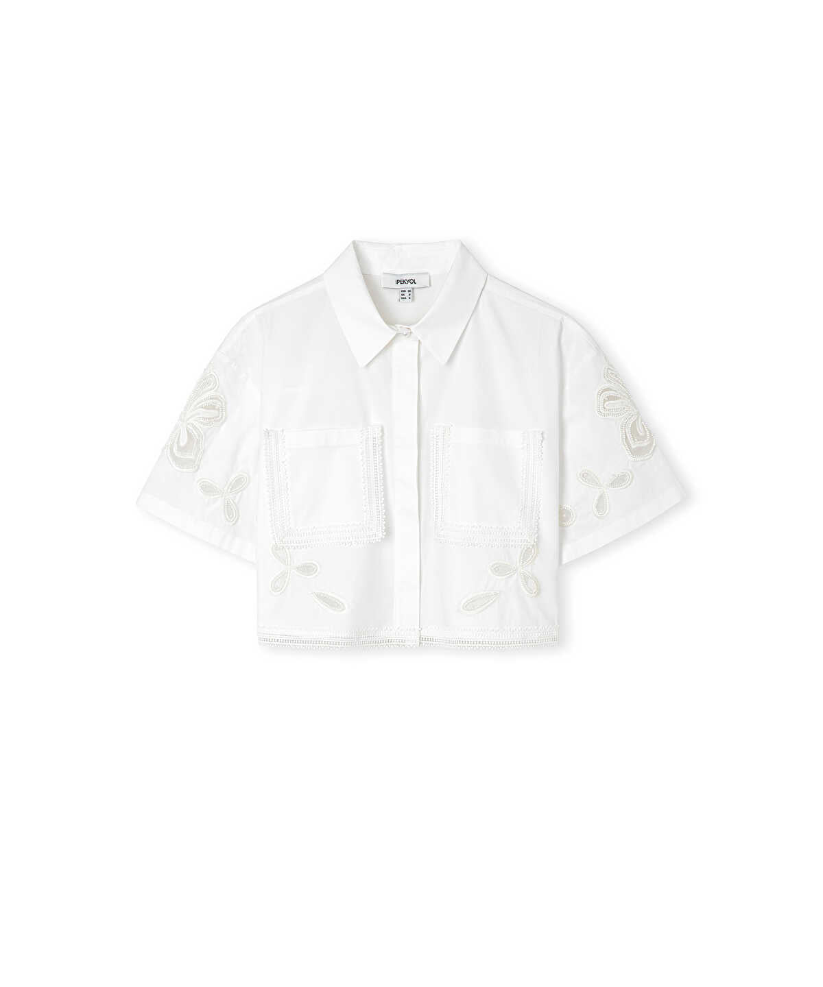 Beaded and Embroidered Shirt