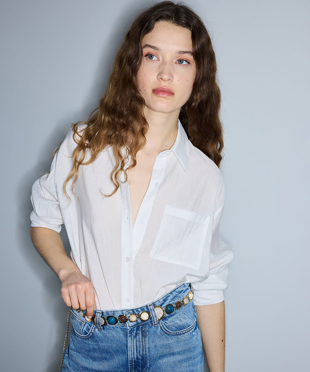 Mixed Media Shirt