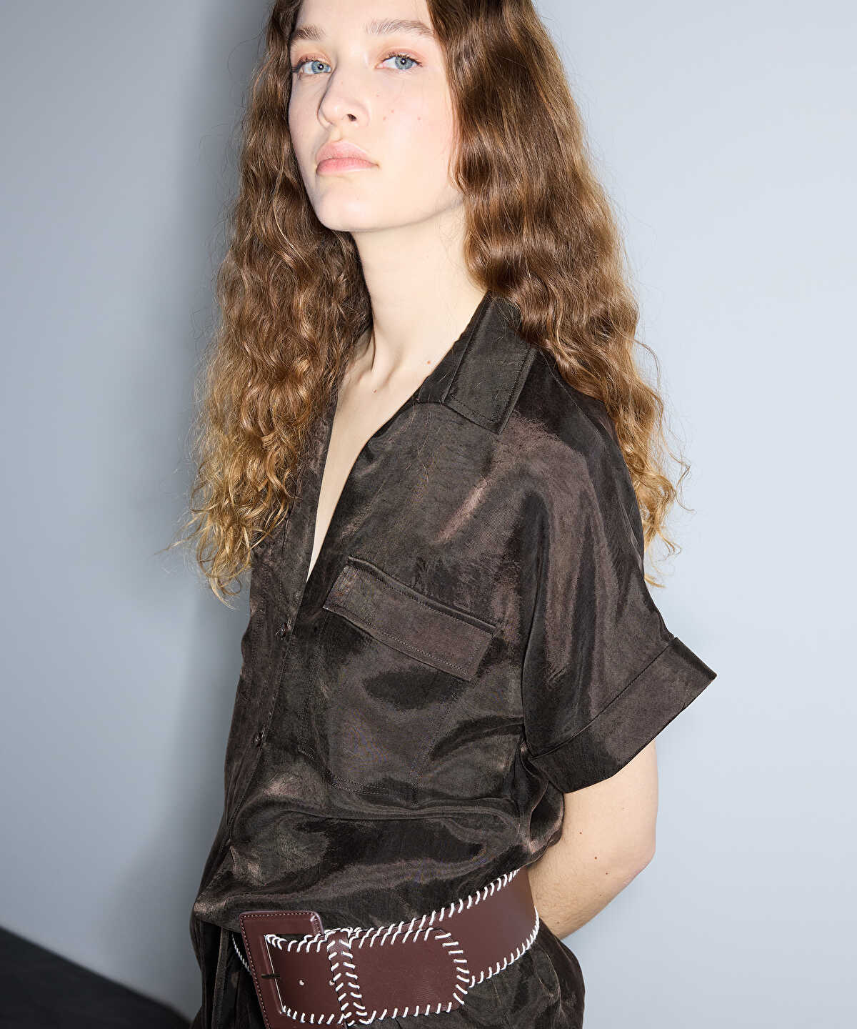 Relaxed-Fit Shirt with Pockets
