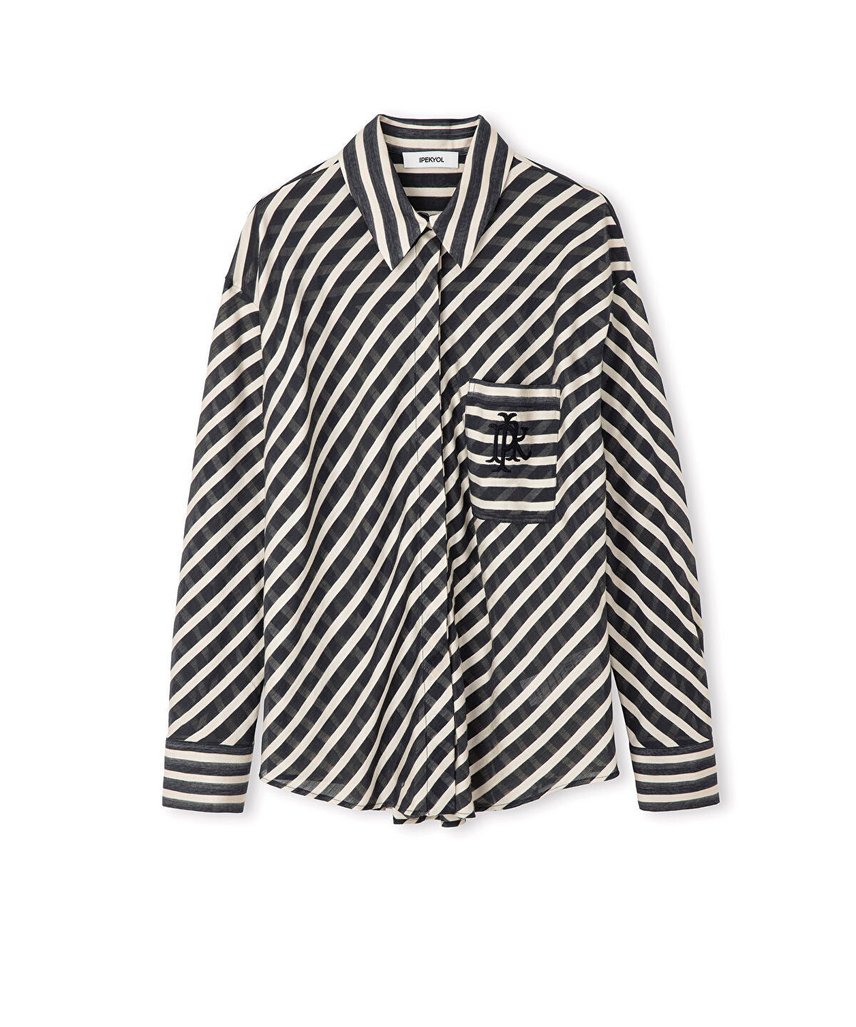 Monogram Embroidery Shirt
