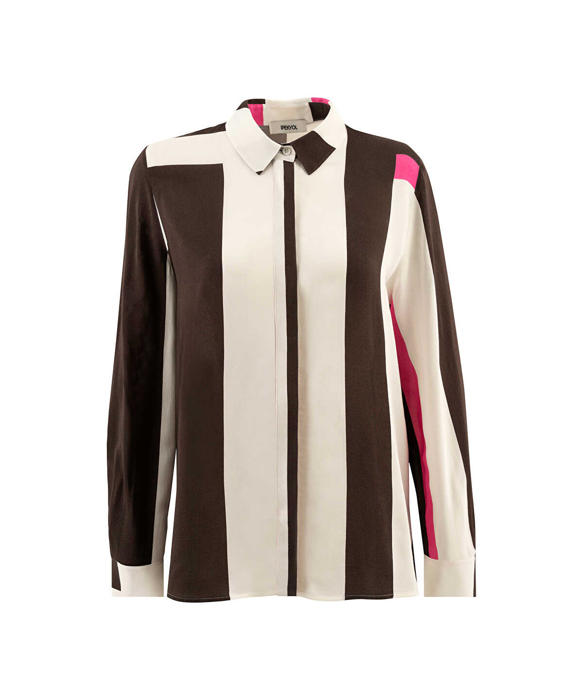 Color-Block Printed Shirt