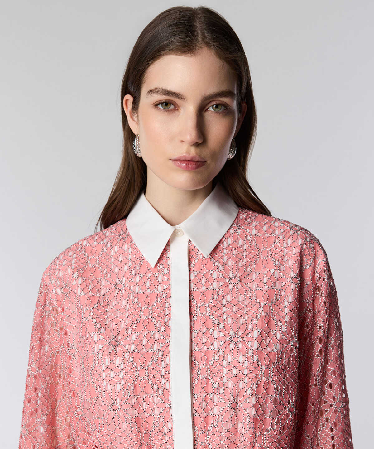 Layered Shirt with Elasticated Waist