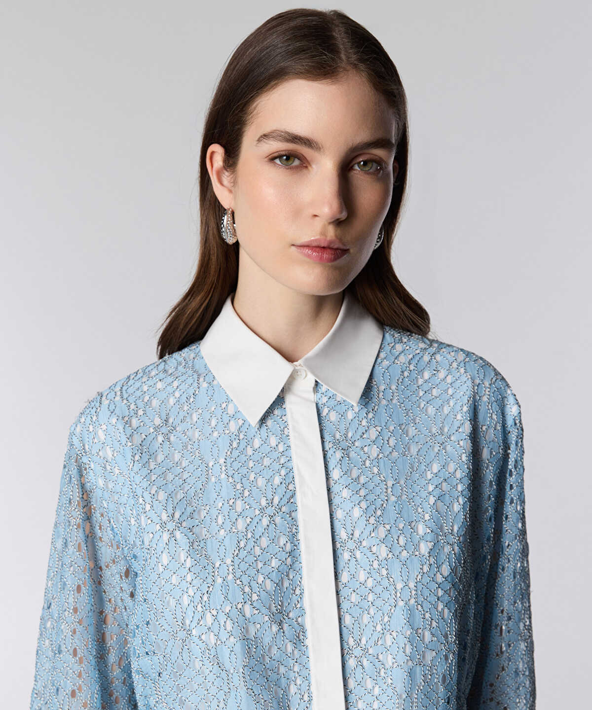 Layered Shirt with Elasticated Waist