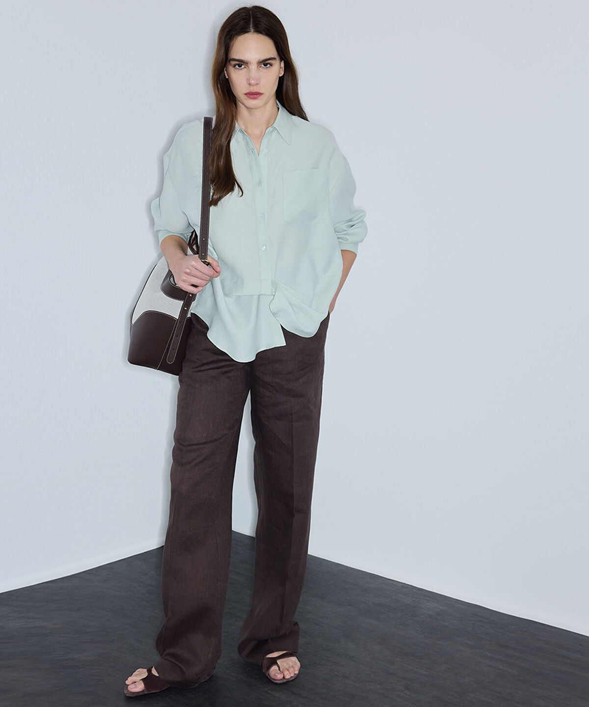 Asymmetric Twisted Shirt