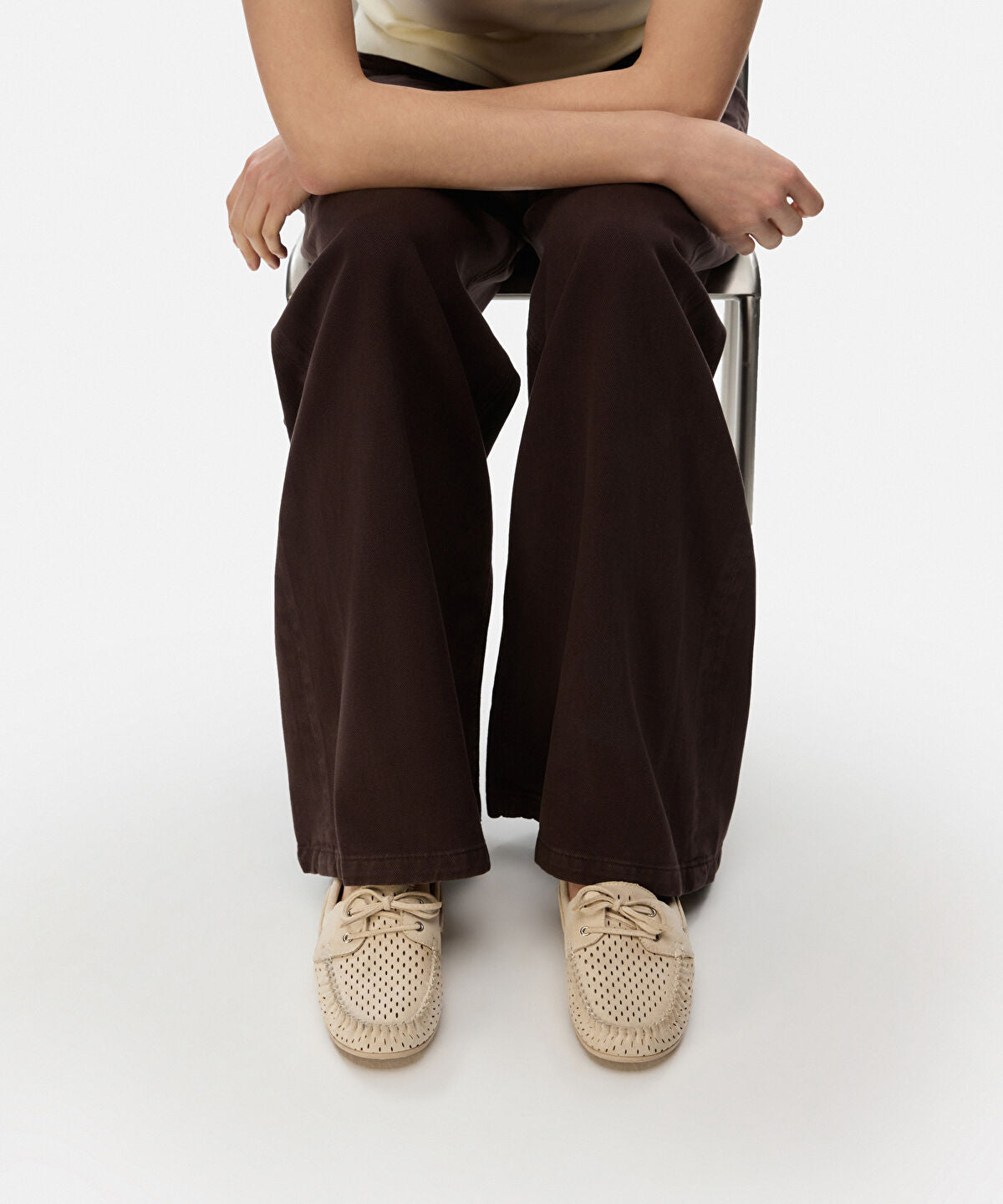 Cutout Loafers