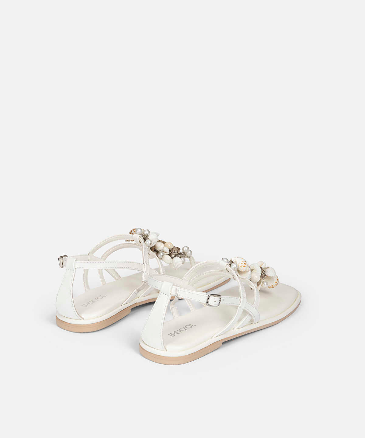 Seashell Embellished Sandals