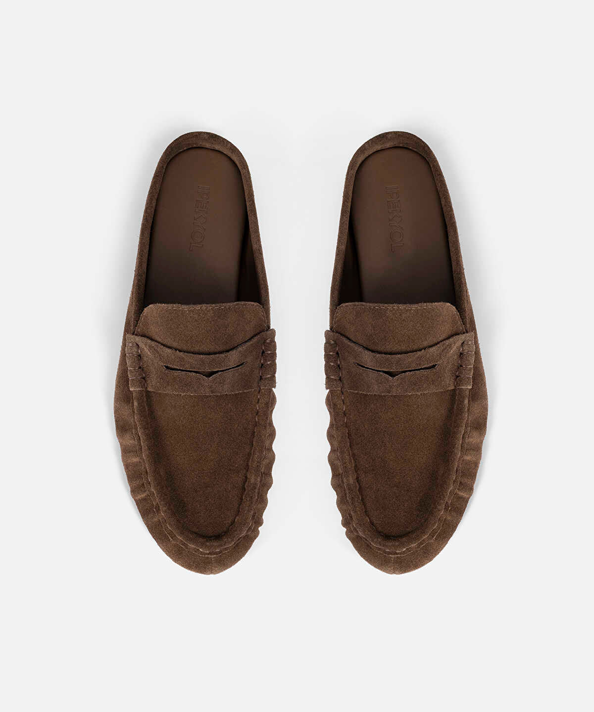 Leather Mule Loafers
