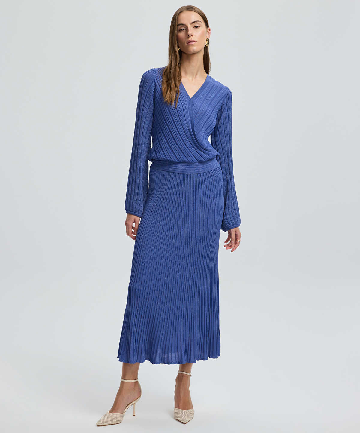 Lurex Knit Top