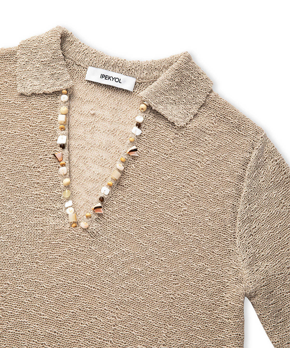 Embellished Knit Top