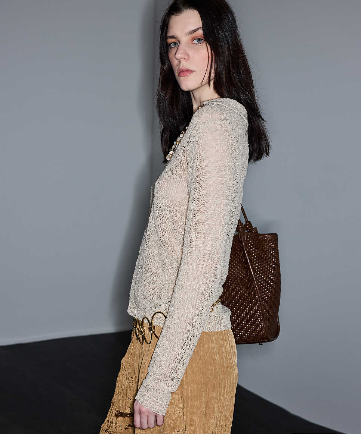 Embellished Knit Top