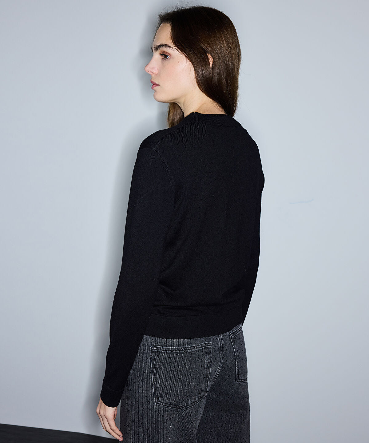 Layered Knit Top