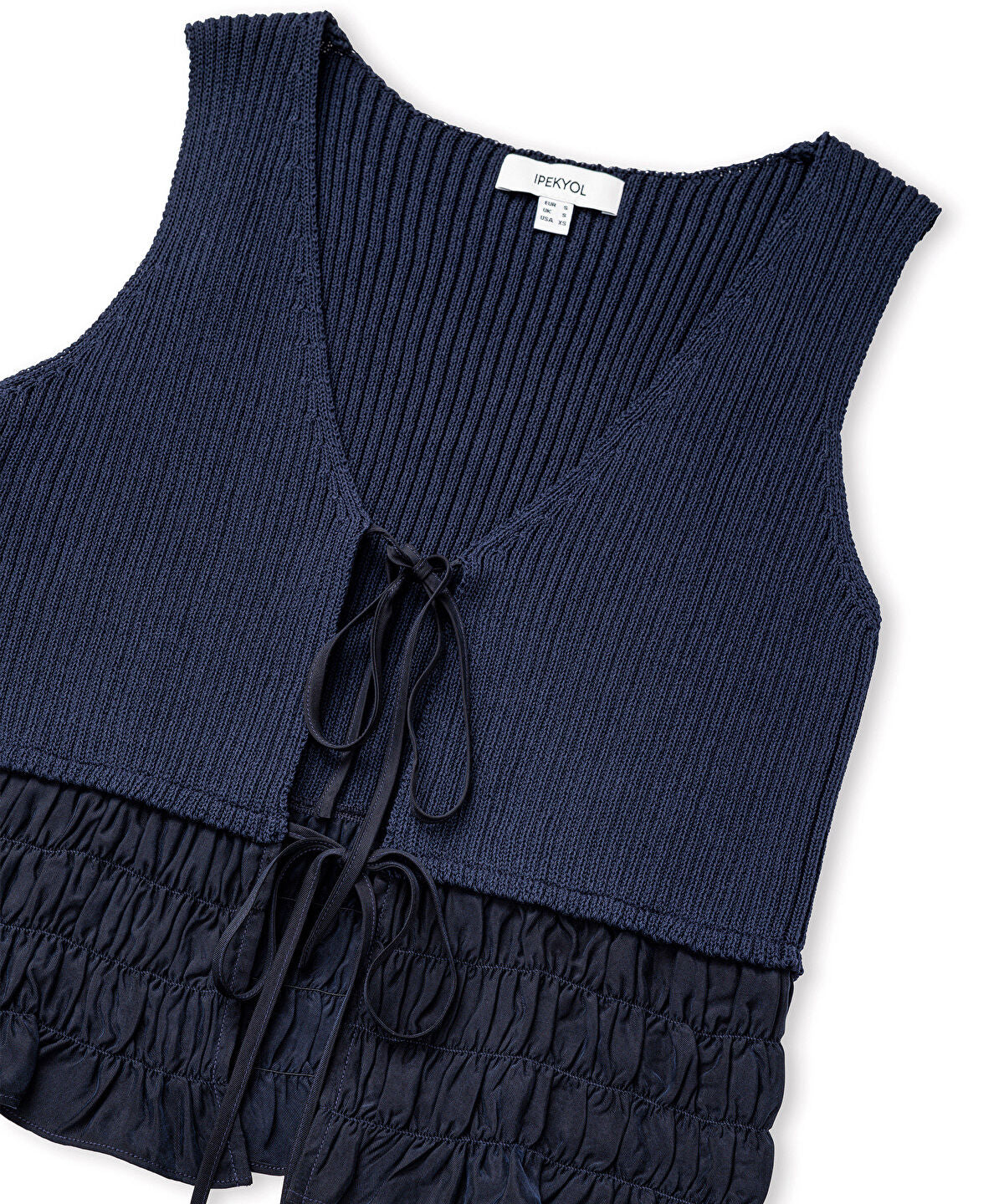 Mixed Knit Top
