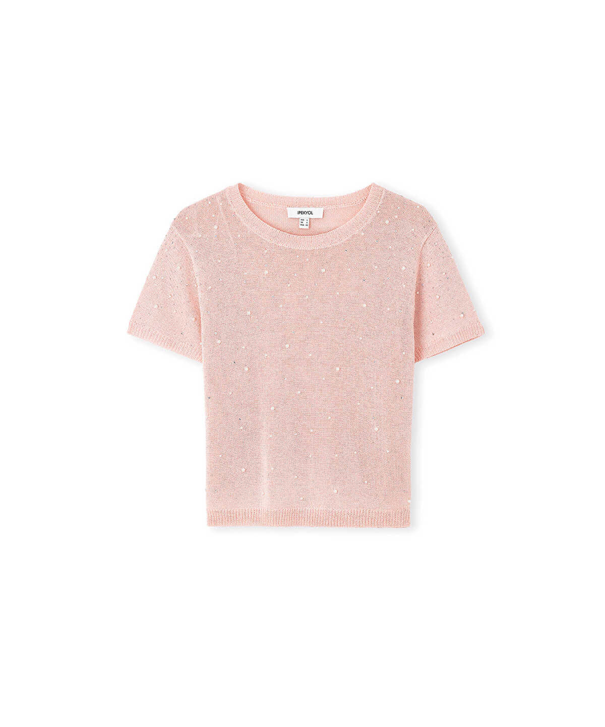 Embellished Knit Top