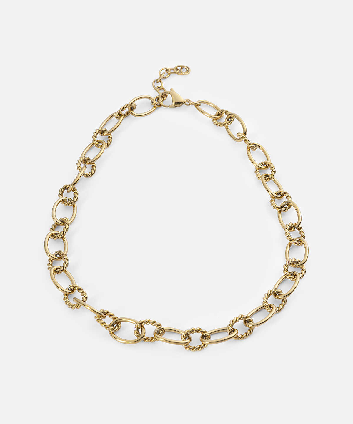 Interlocking Stainless Steel Necklace