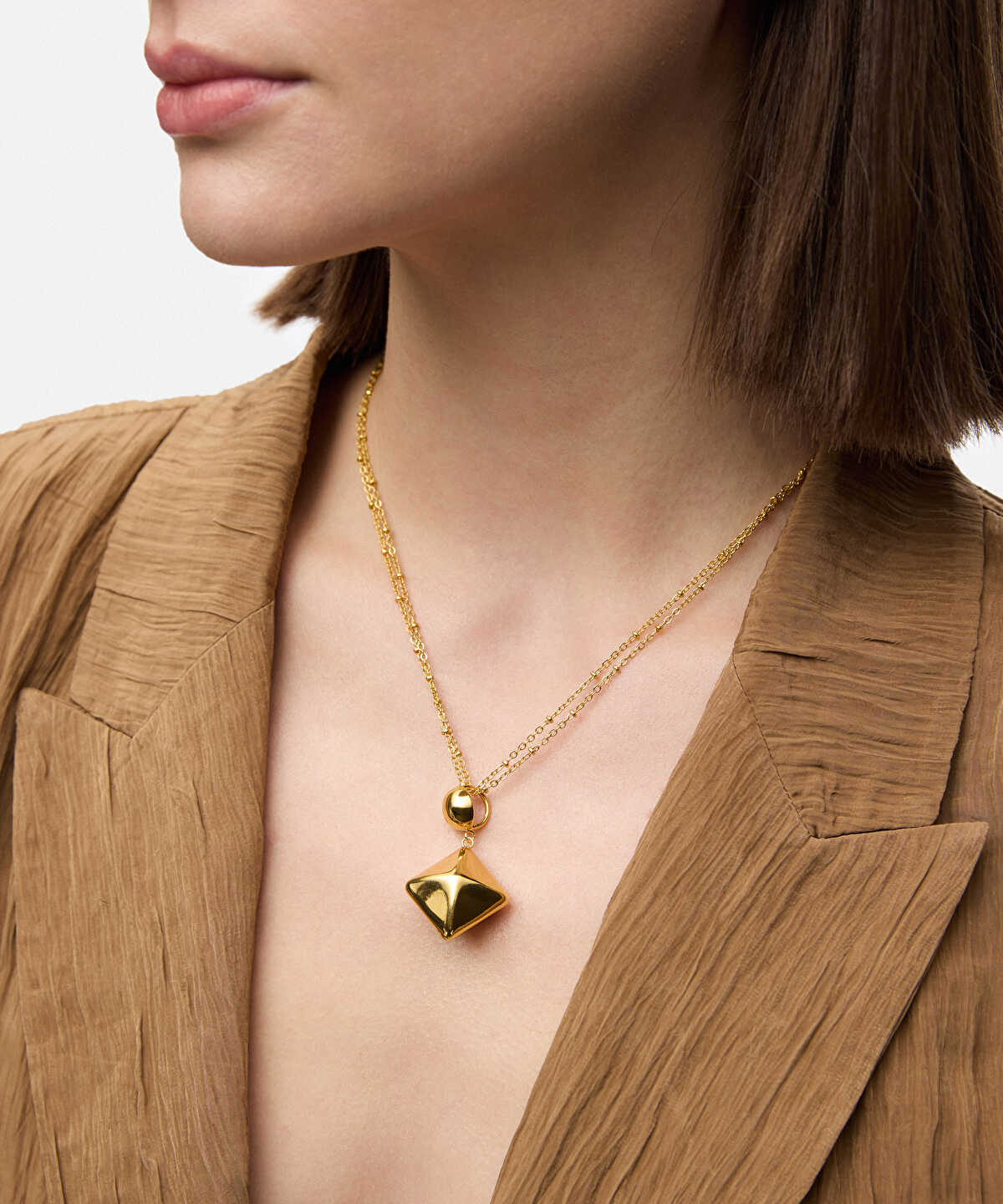 Combined Pendant Chain Necklace