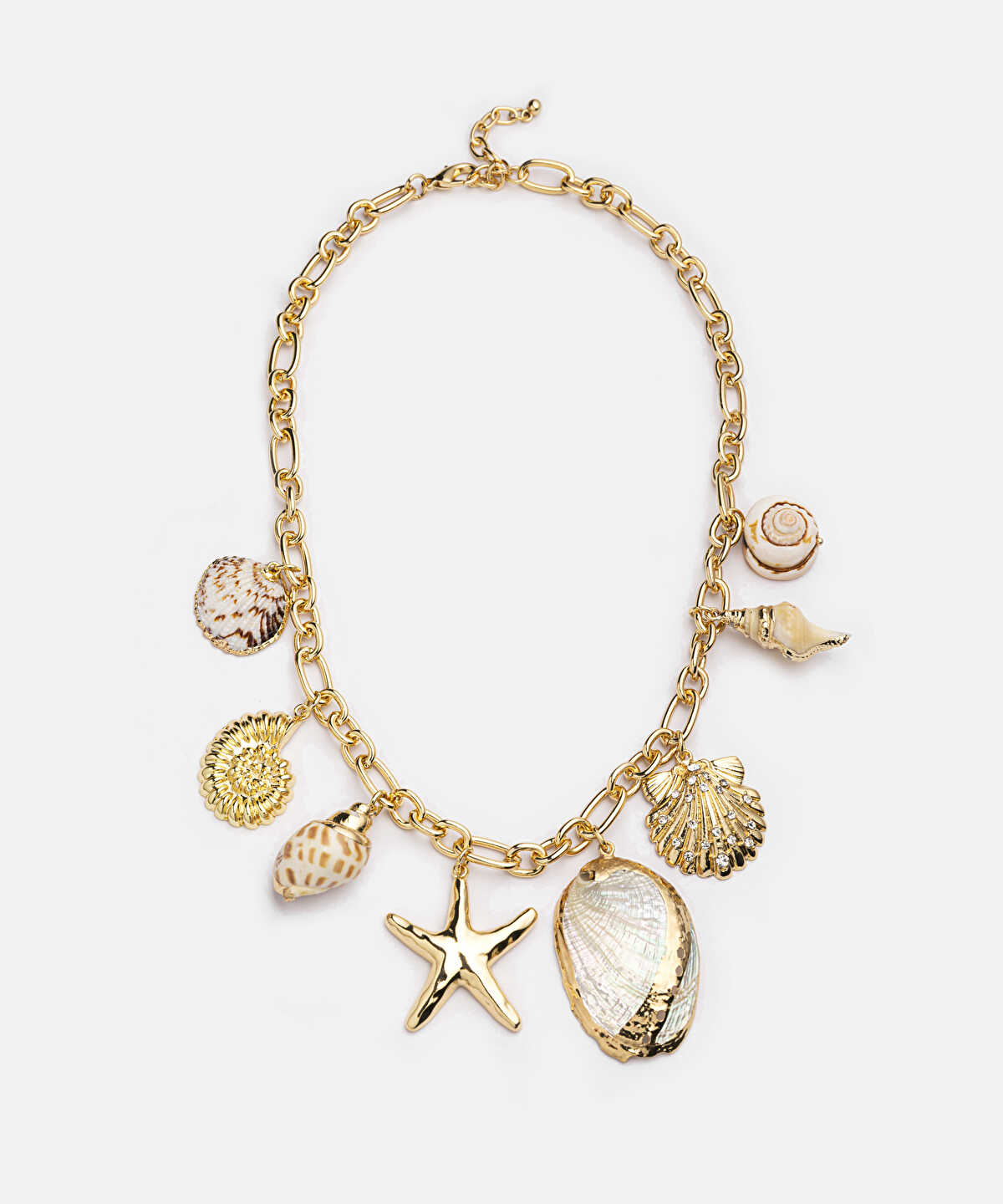 Seashell Charm Necklace
