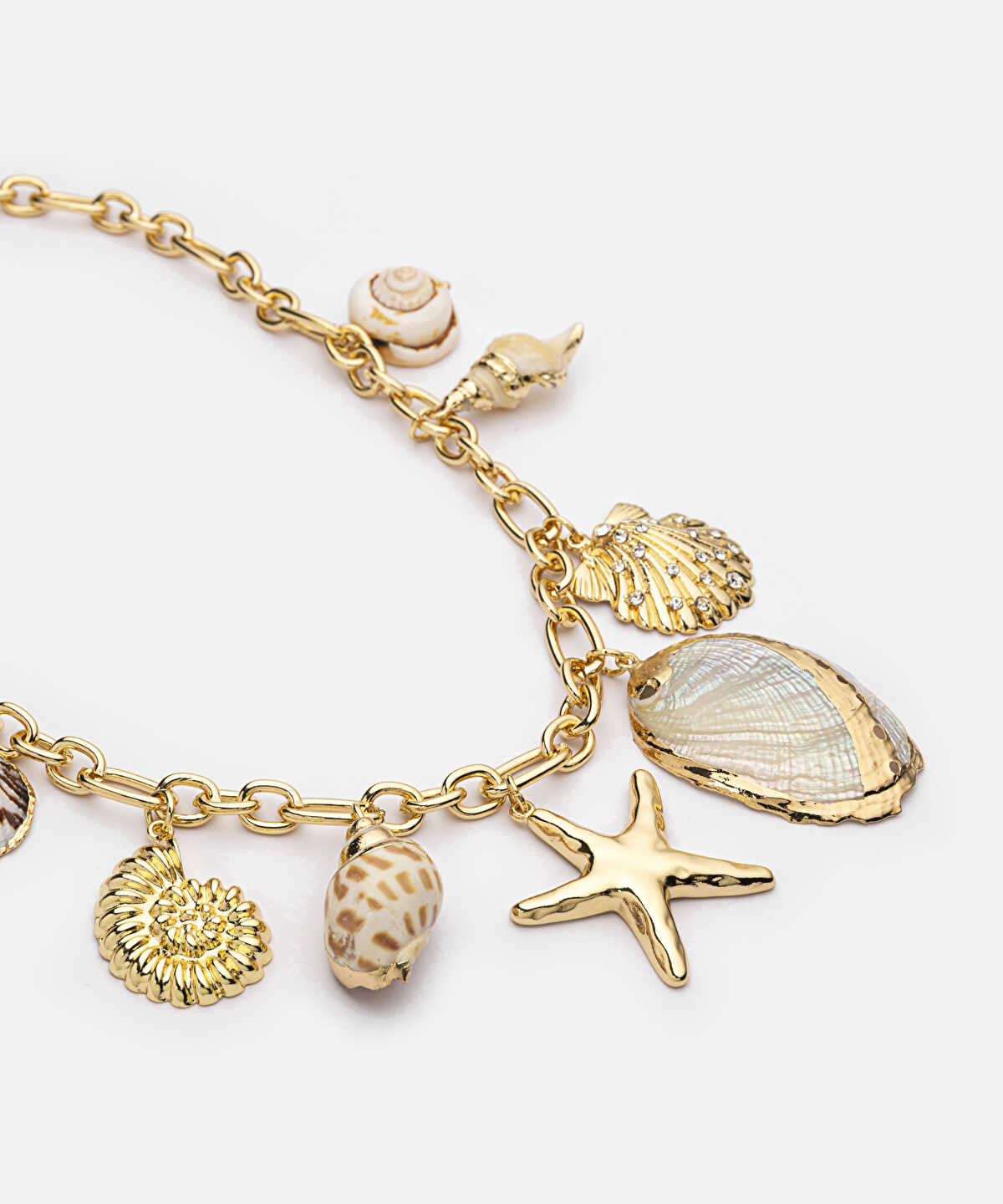 Seashell Charm Necklace