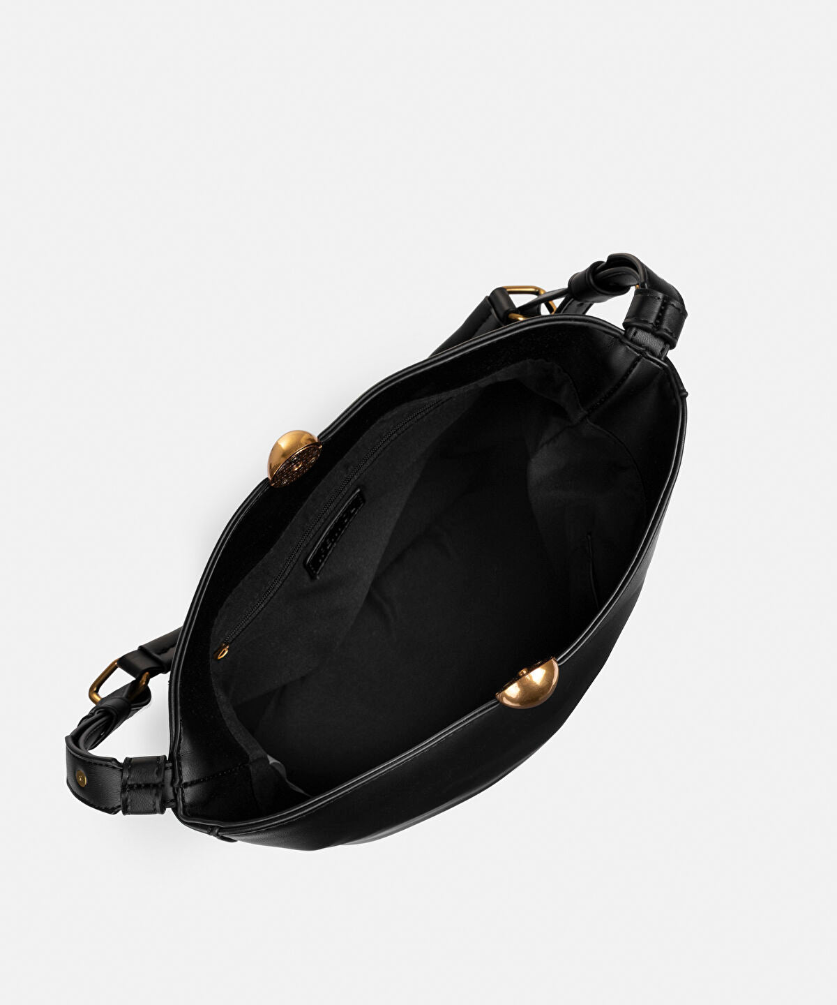 Leather-Effect Bag with Buckle