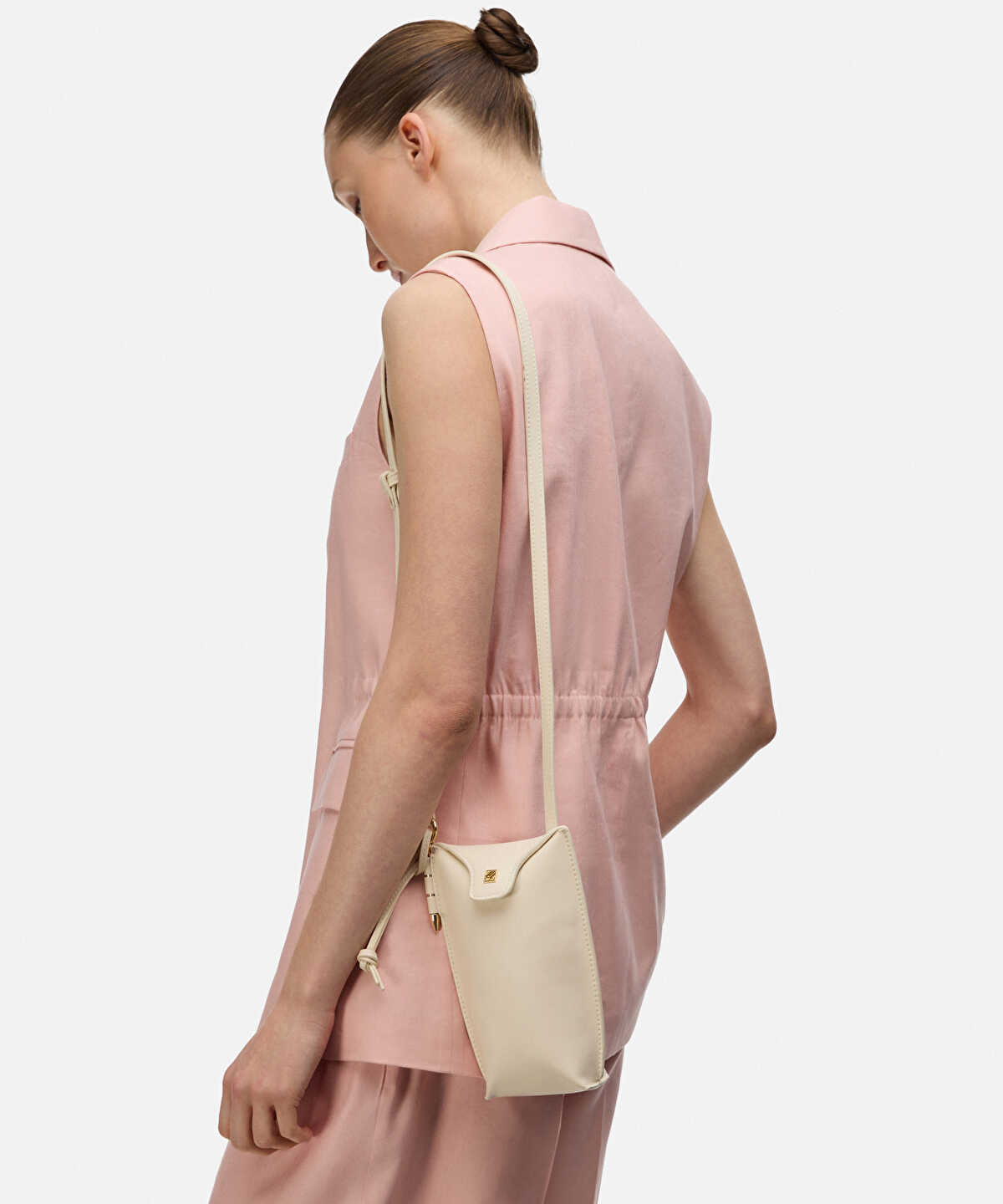 Monogram Buckle Phone Bag