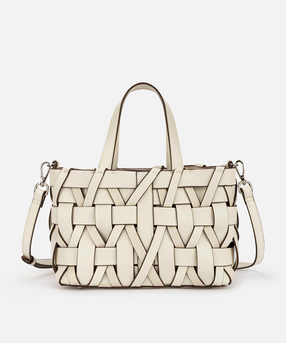 Double Handle Woven Bag