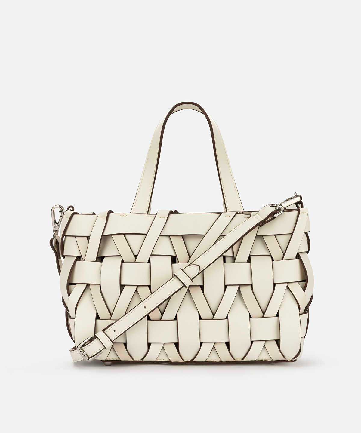 Double Handle Woven Bag