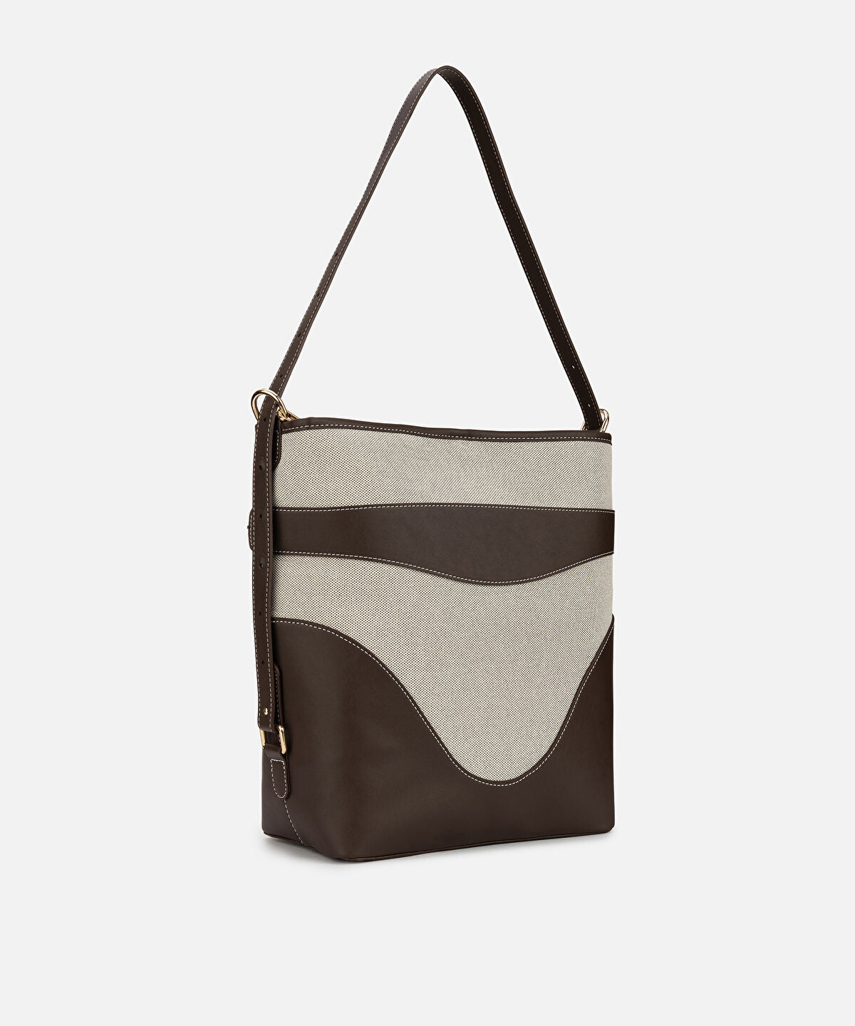 Colorblock Bucket Bag