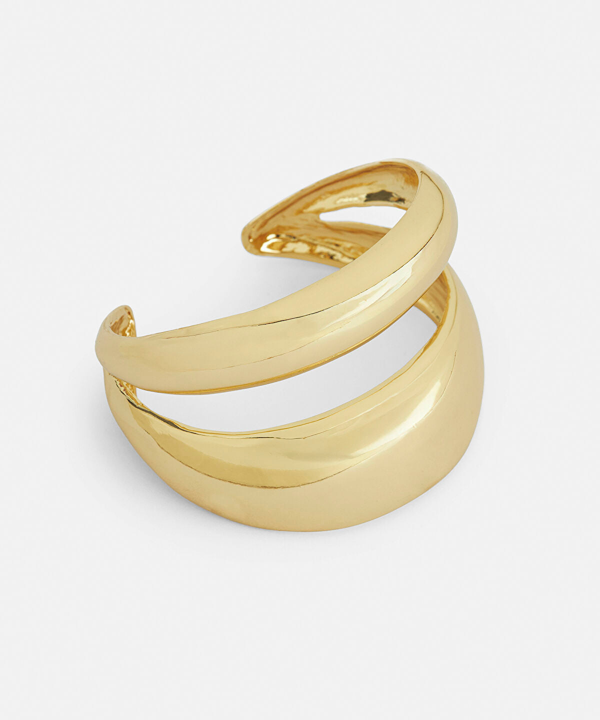 Pack of Two Combined Rigid Bracelets