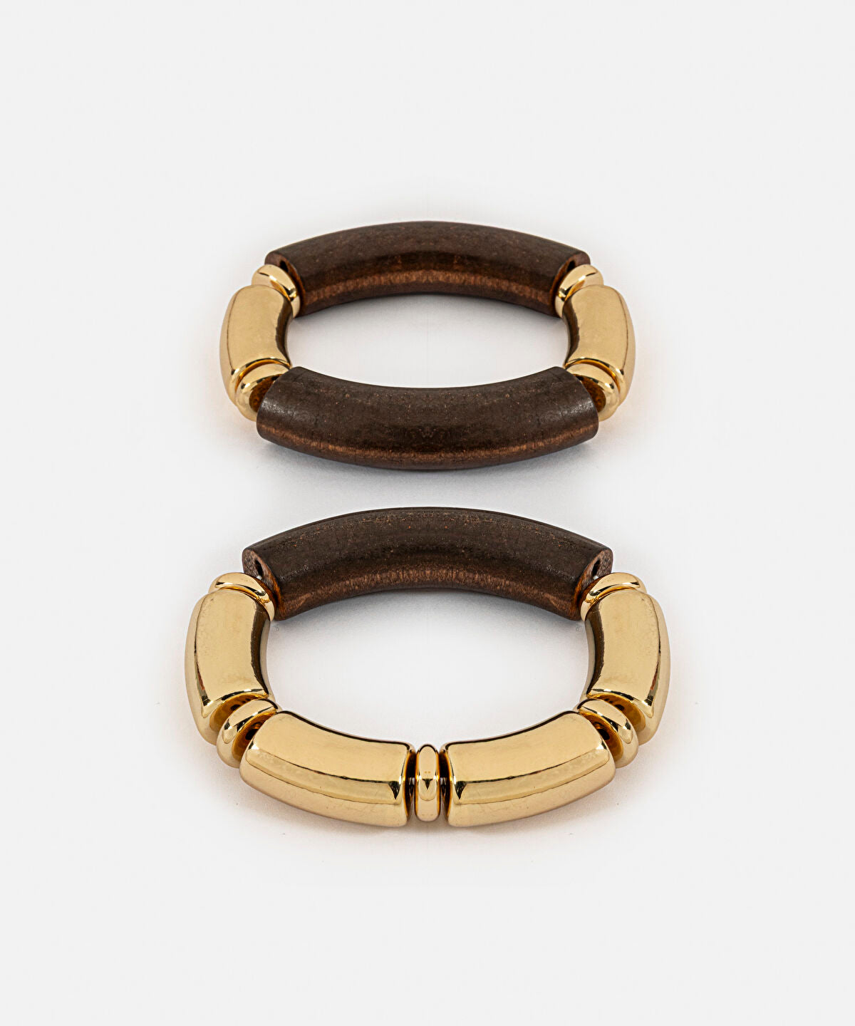 Wood Piece Bracelet Set