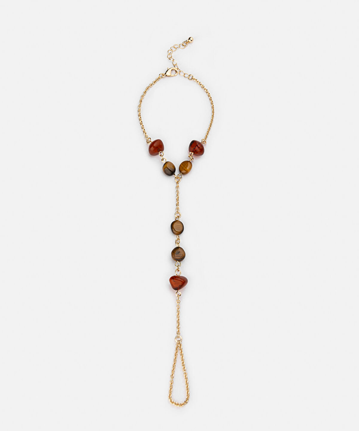 Beaded Hand Chain Bracelet
