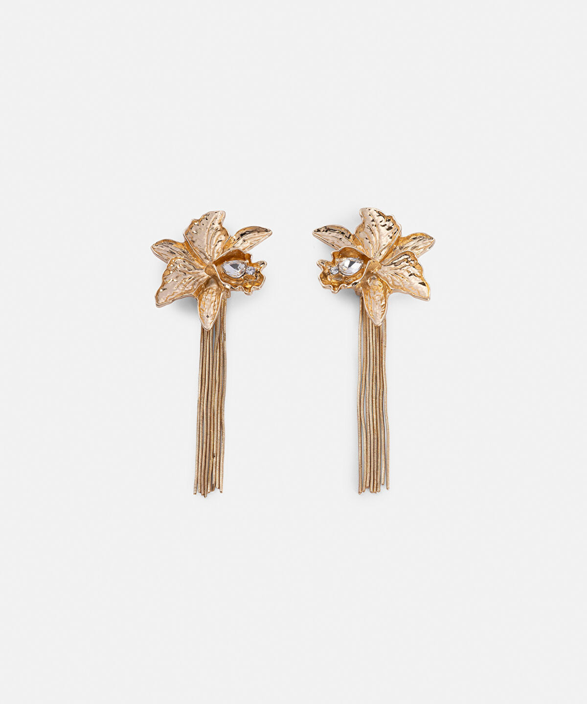 Dangle Flower Earrings