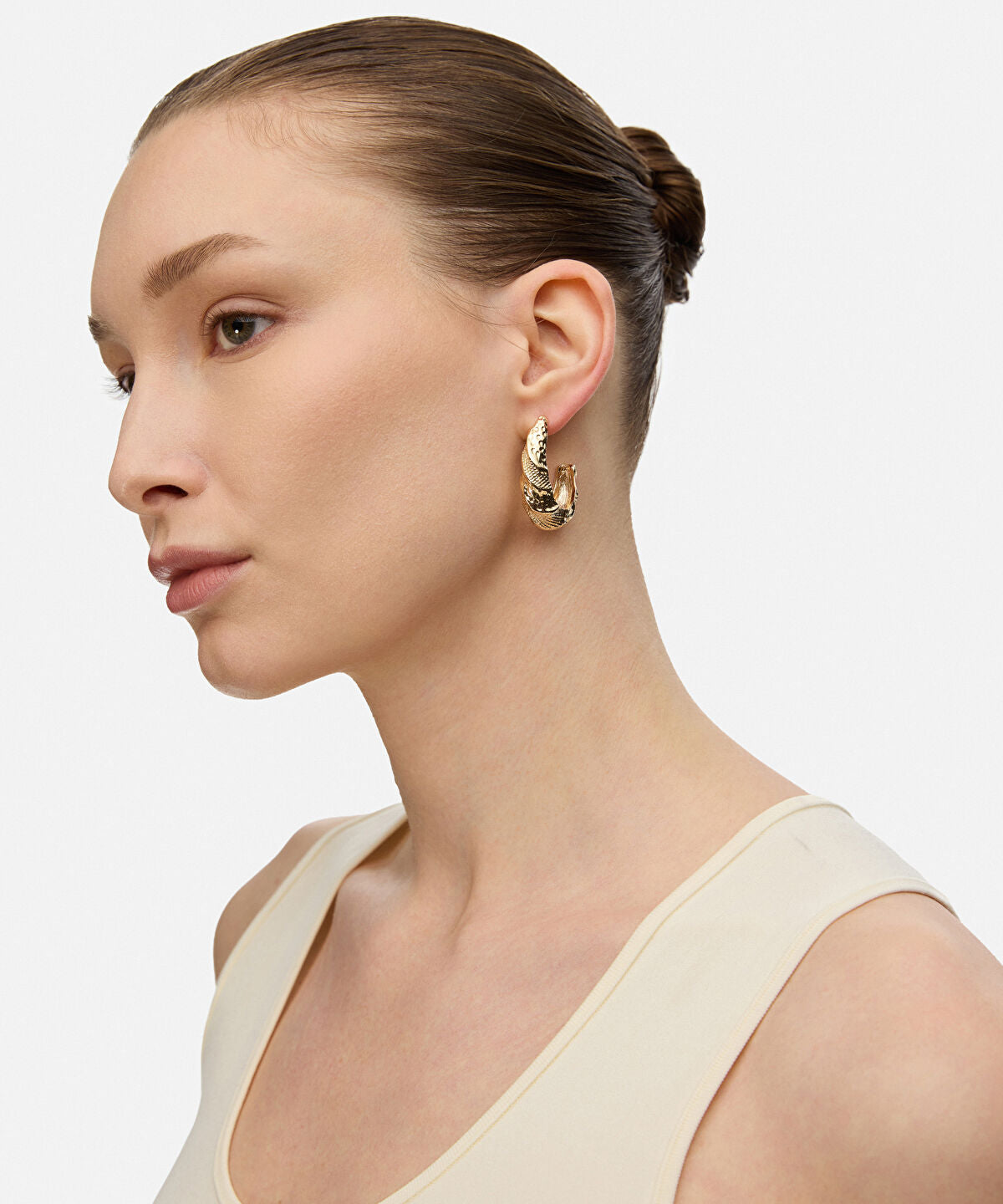 Pack of Two Textured Earrings