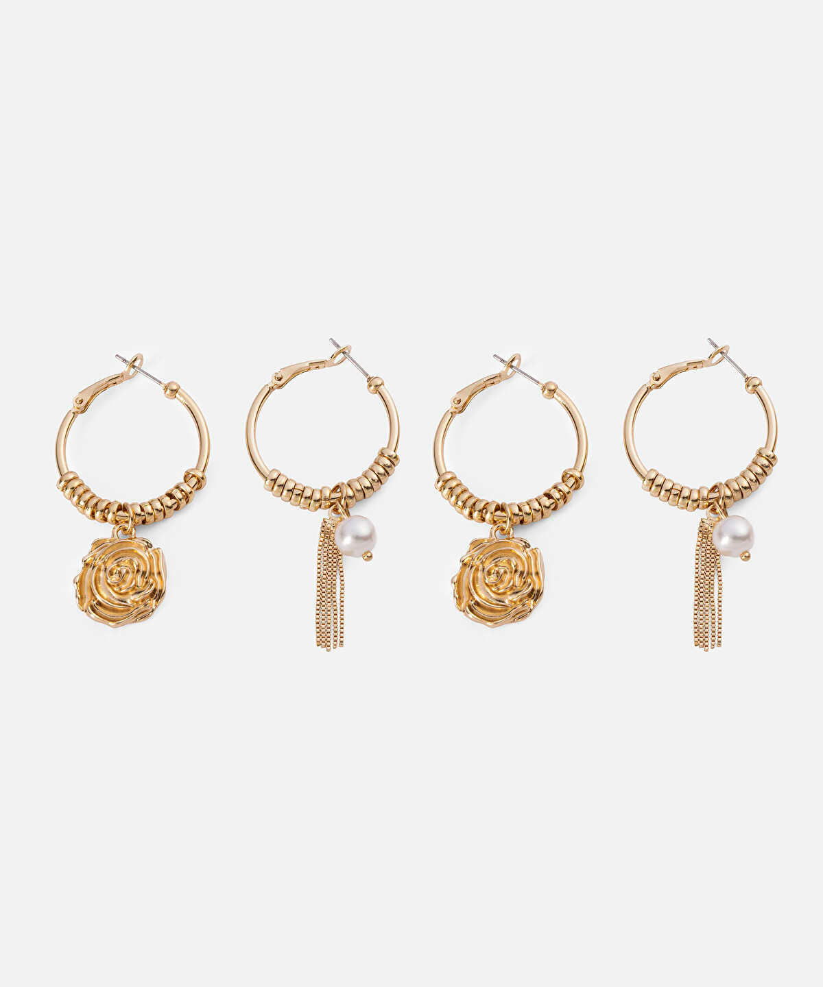 Pack of Two Hoop Earrings