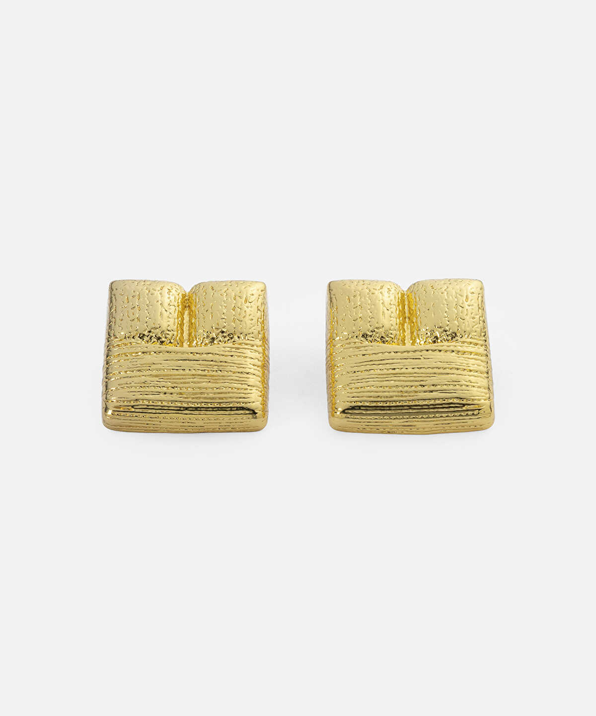 Textured Metal Earrings