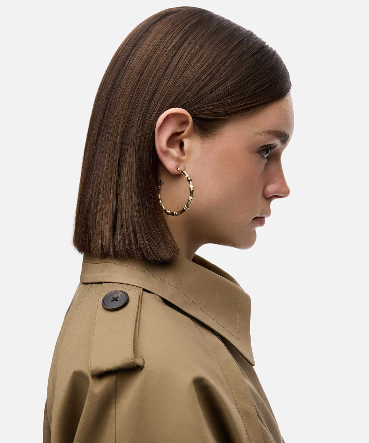 Textured Hoop Earrings