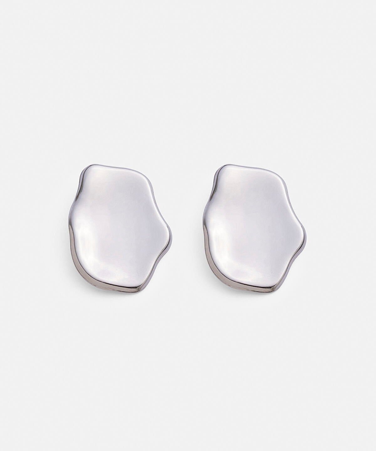 Maxi Metal Plate Earrings