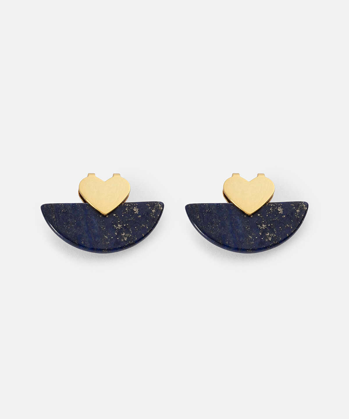 Combined Heart Earrings