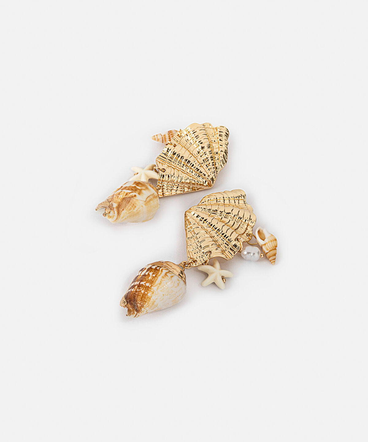 Seashell Dangle Earrings