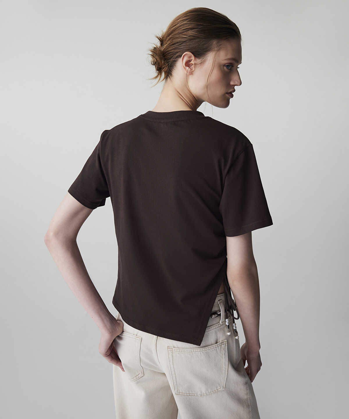 Embellished Slogan T-Shirt