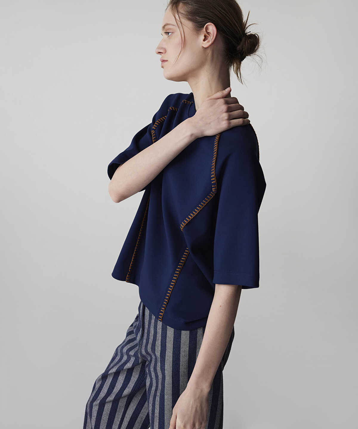 Contrast Stitch T-Shirt