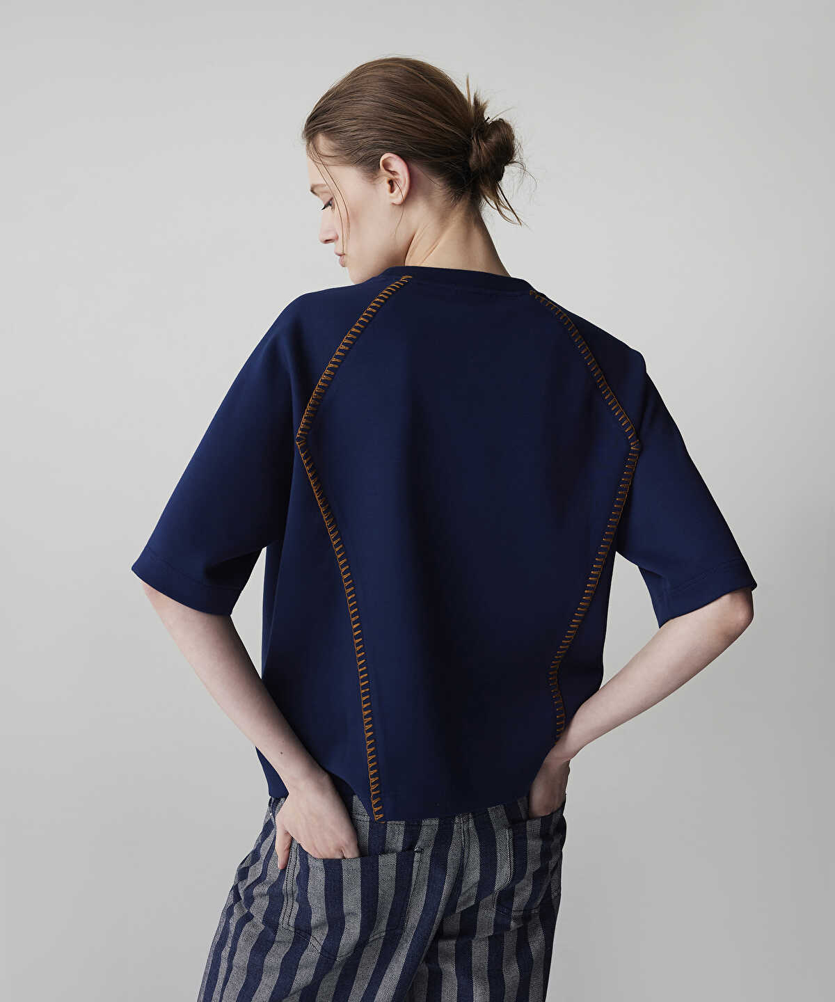 Contrast Stitch T-Shirt