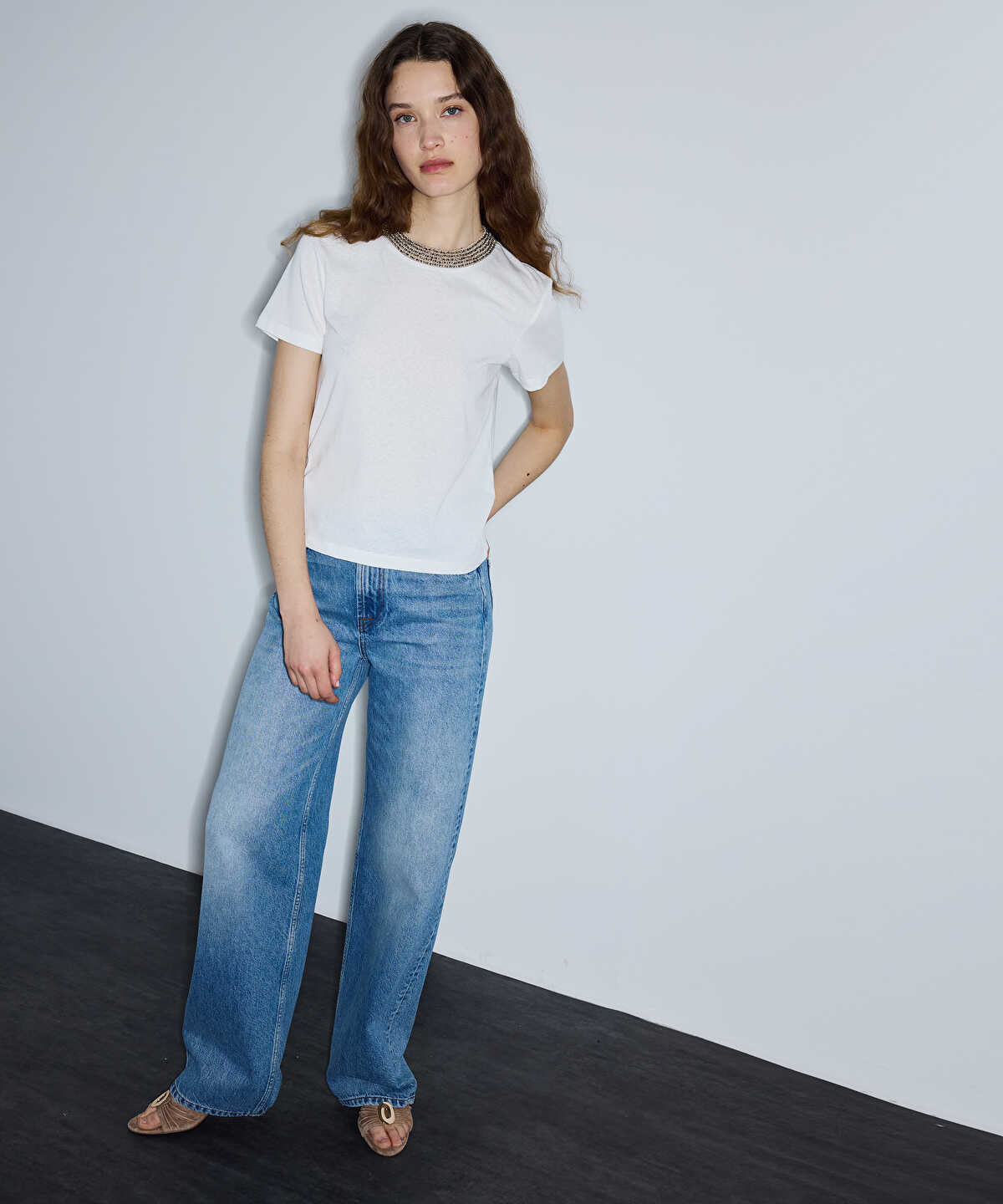 T-Shirt with Embellishments