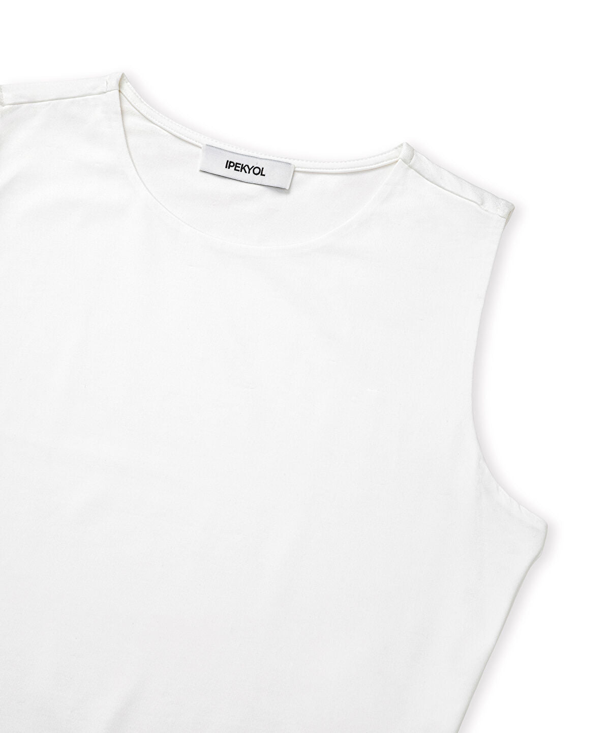 Crew Neck Cropped T-Shirt