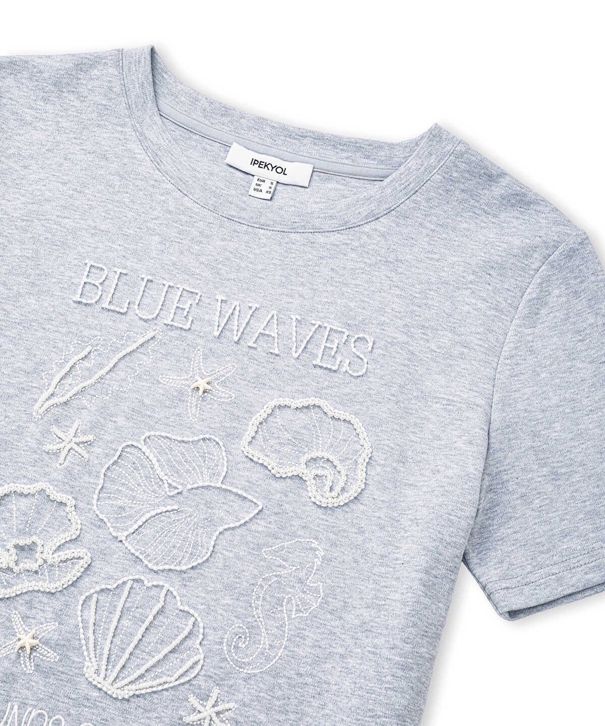 Embroidered Slogan T-Shirt