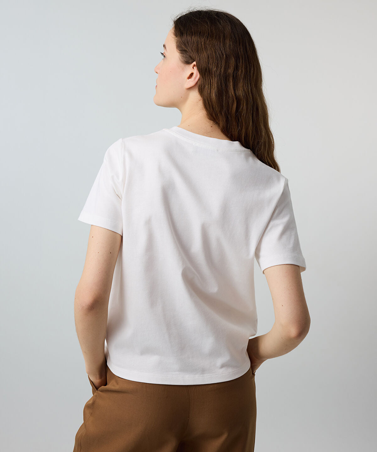 Beaded Slogan T-Shirt