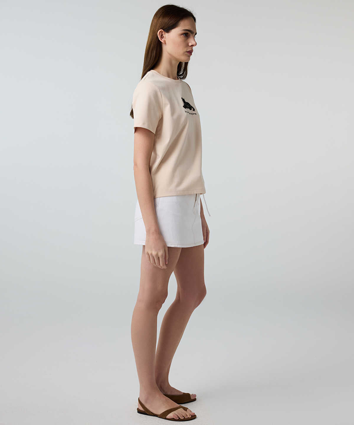 Sequin Embellished T-Shirt