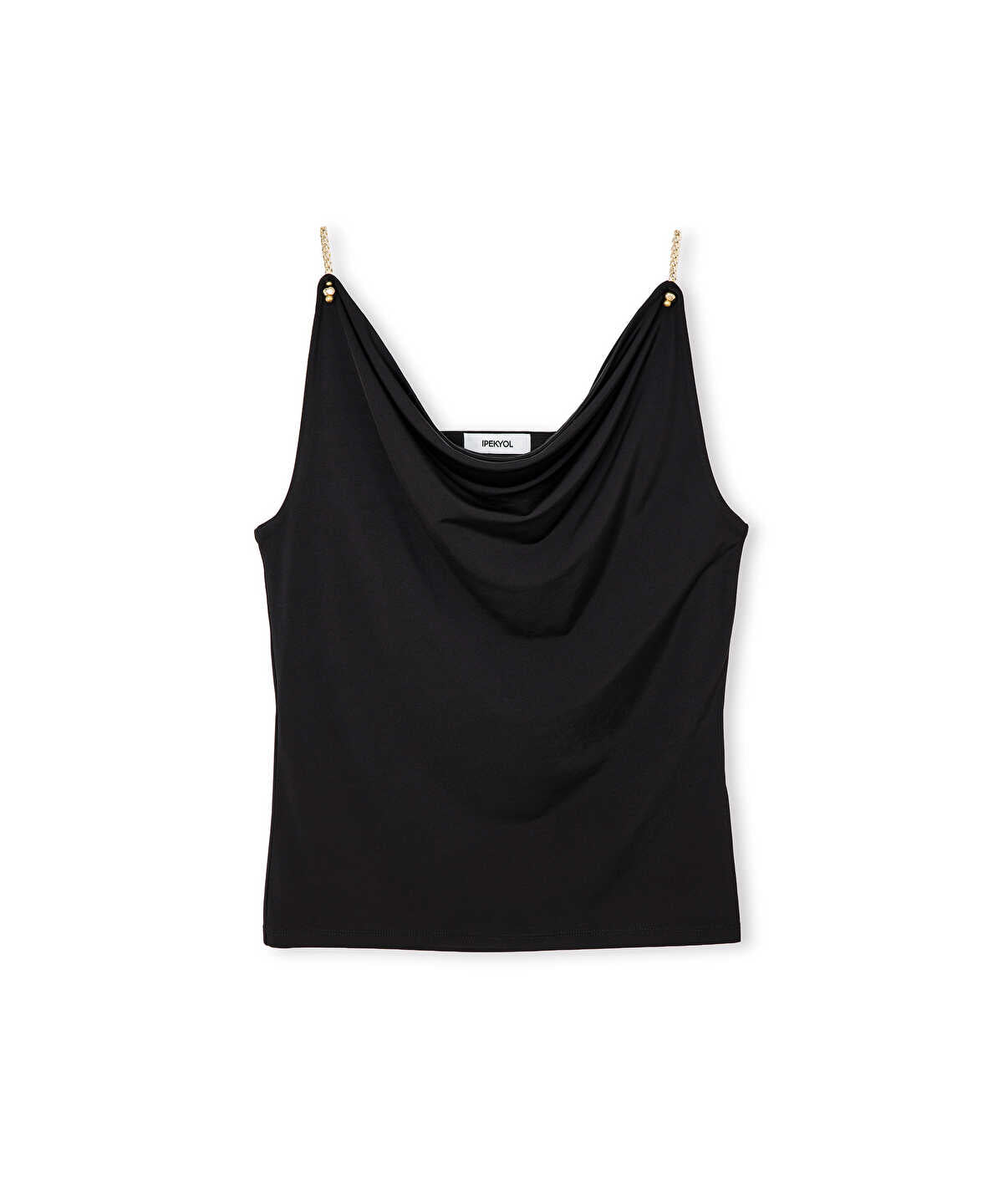 T-Shirt with Chain Accents